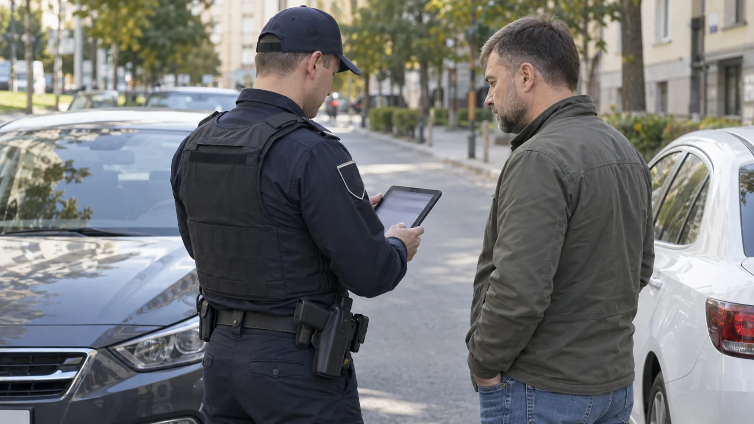Патрульна поліція — Ілюстрація, згенерована ШІ